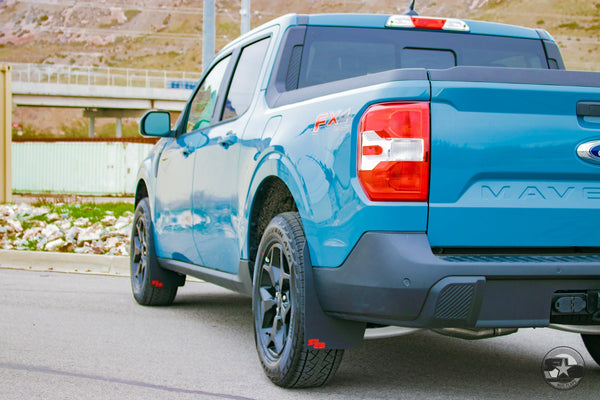 RokBlokz - Ford Maverick 2022+ Mud Flaps for 2022-2025 Ford Maverick - front view