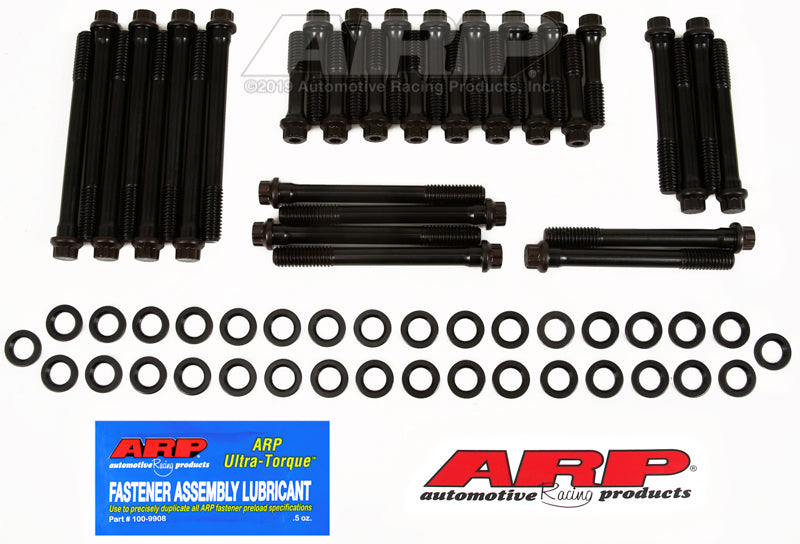 ARP SB Chevy V8 w/18° hi-port 12pt undercut head bolt kit - 234-3720