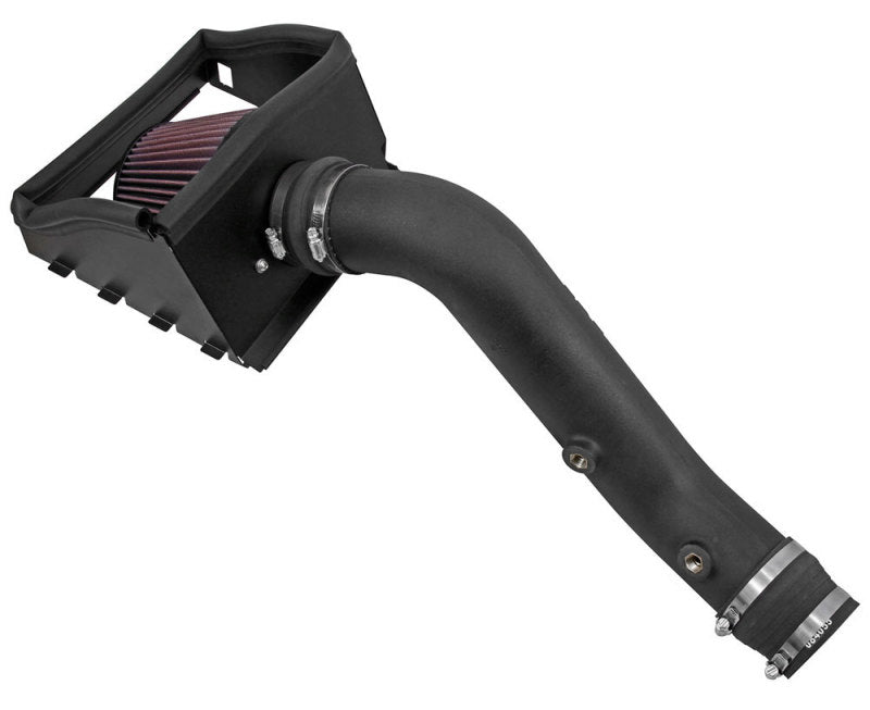 K&N 15-16 Ford F150 V6-3.5L 57 Series FIPK Performance Intake Kit - 57-2596 for 2015-2016 Ford F 150 - installed view