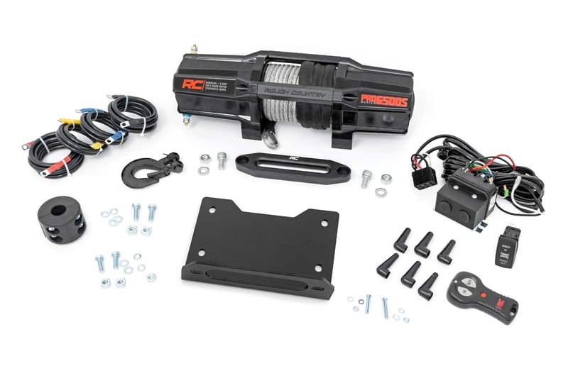 Rough Country - Winch Mount - RS6500S - John Deere Gator XUV 835 - 92095 by Rough Country - front view