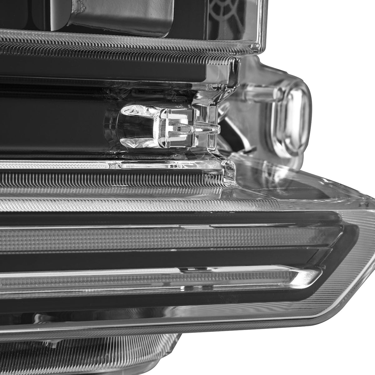 AlphaRex 23-26 Ford F-250 SD NOVA LED Proj Headlights Alpha Blk w/Activ Light/Seq Signal/Switchback - 880894