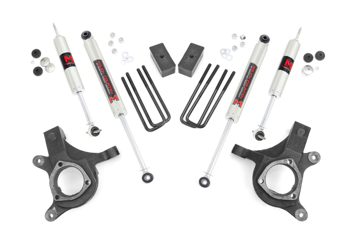 Rough Country - 3 inch Lift Kit - M1 - Chevy Silverado & GMC Sierra 1500 2WD (1999-2006 & Classic) - 23240