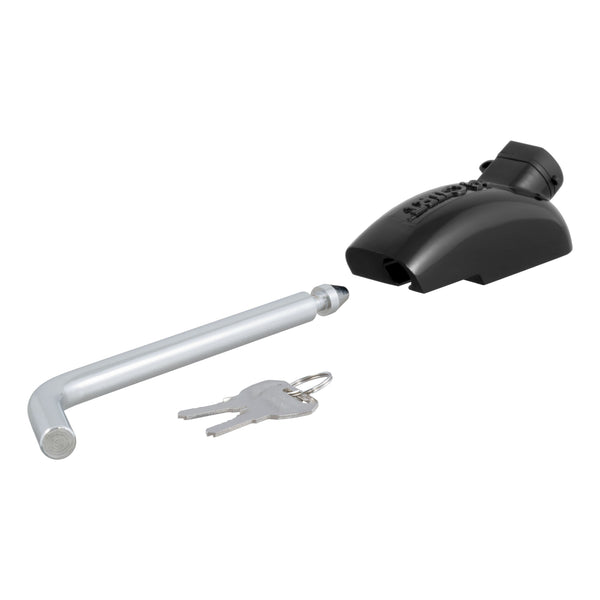 CURT 23256 5th Wheel Base Rail Lock, 1/2-Inch Pin Diameter, Fits All Industry-Standard Rails