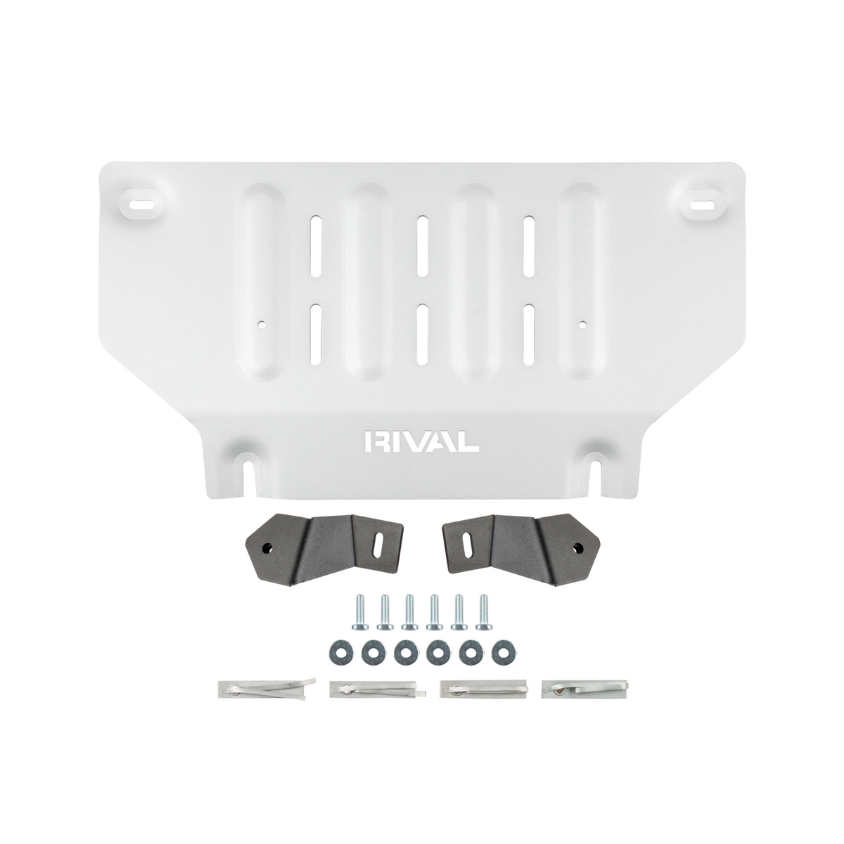 RIVAL 2015+ Ford F150 Expedition Ecoboost Aluminum Radiator Skid Plate - 2333.1855.2.6