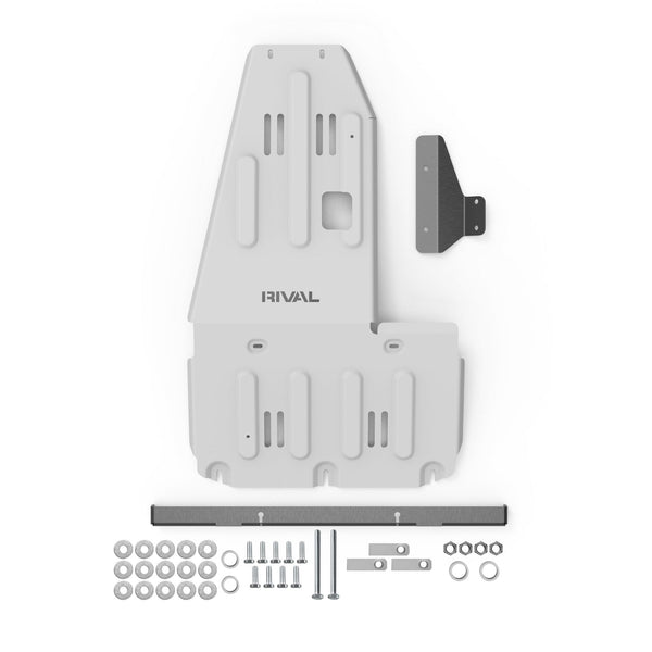 Rival Ineos Grenadier Aluminum Engine Transmission Catalytic Converter Skid Plate - 2333.4501.1.6