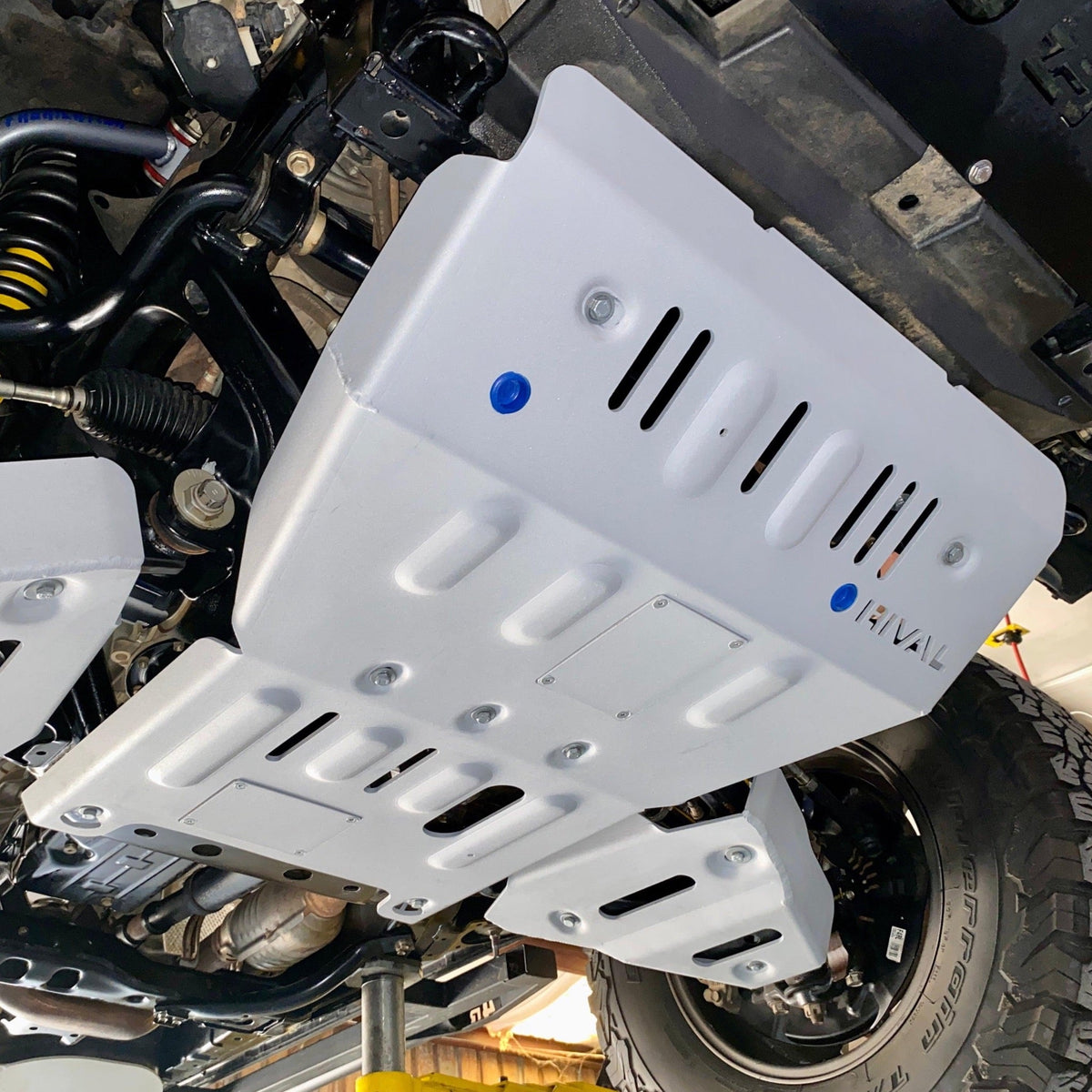Rival 2010-2024 Toyota 4Runner 5Gen Aluminum Engine Skid Plate - 2333.9542.1.6