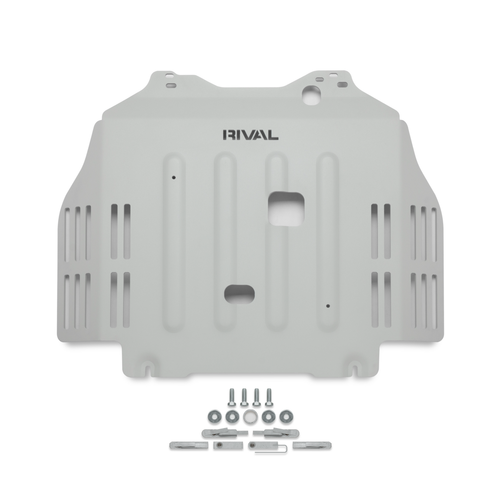 Rival 2024-Present Toyota Tacoma 4th Gen Gas Engine Aluminum Transmission Skid Plate - 2333.9567.2.6