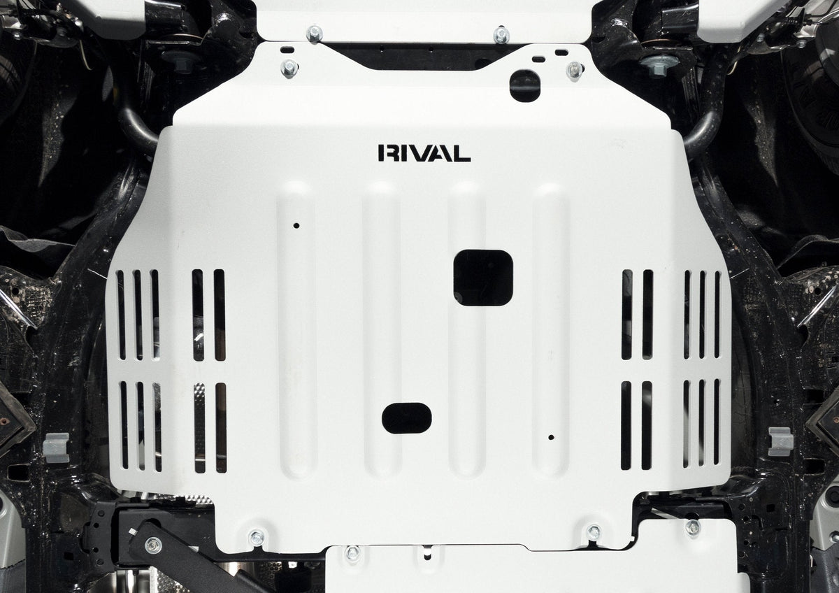 Rival 2024-Present Toyota Tacoma 4th Gen Gas Engine Aluminum Transmission Skid Plate - 2333.9567.2.6