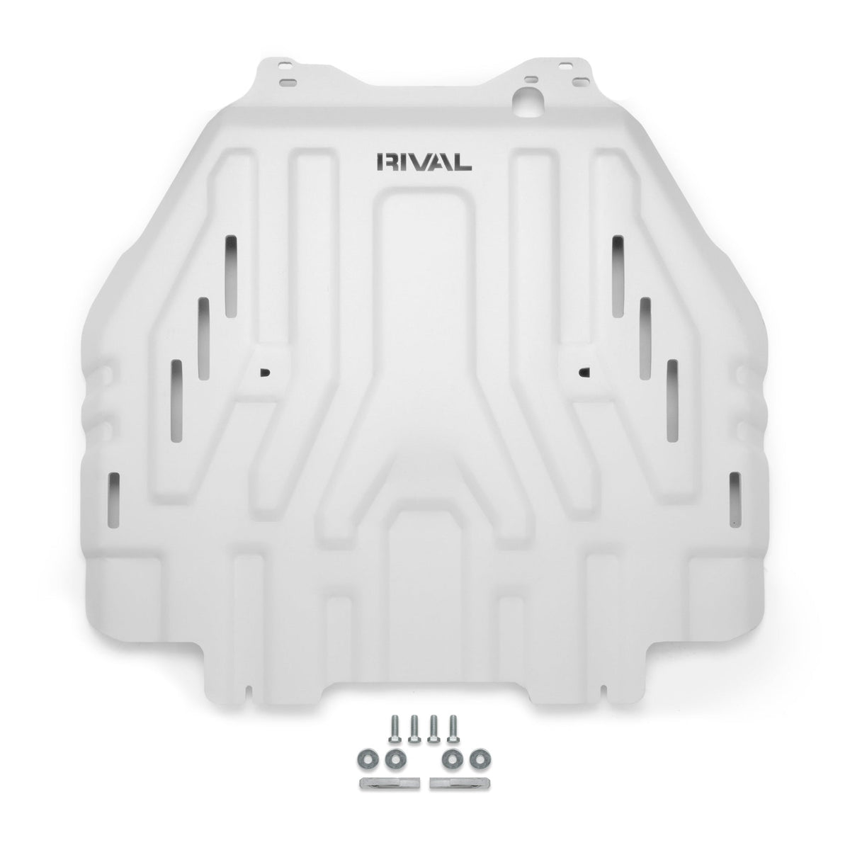 Rival 24-26 Toyota Tacoma i-Force Max Hybrid Aluminum Transmission Catalytic Converter Skid Plate - 2333.9569.3.6