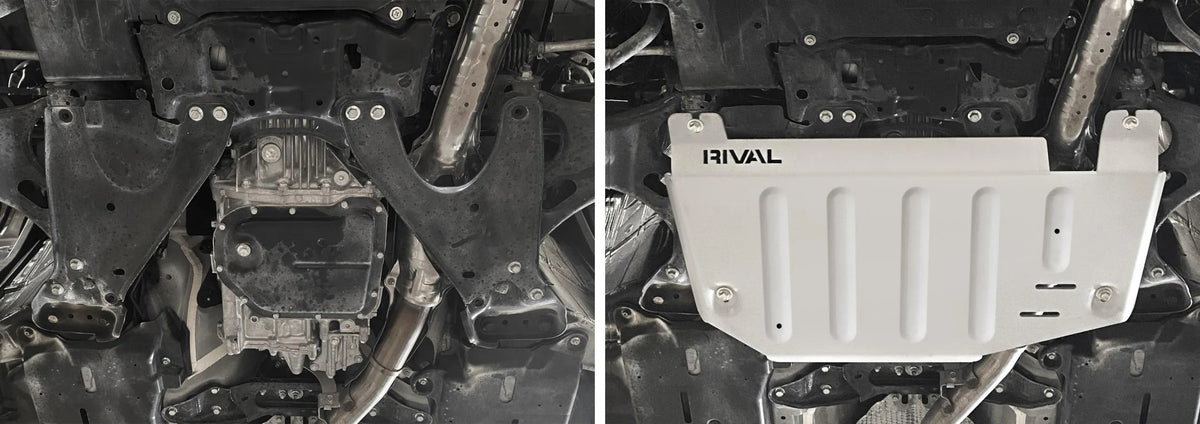 Rival 2019-2025 Subaru Forester Aluminum Transmission Skid Plate - 2333.5437.1.6