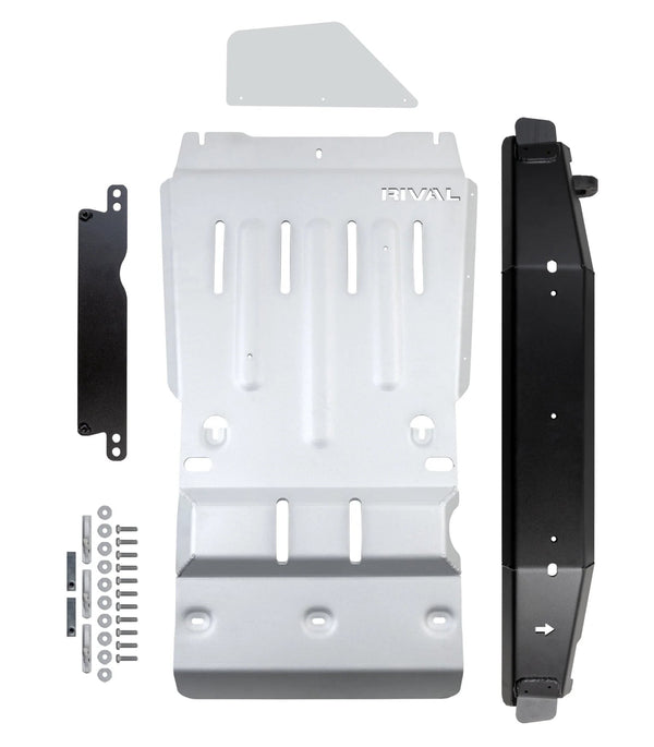 Rival 2016-2023 Toyota Tacoma 3Gen 4WD Aluminum Transmission Transfer Case Skid Plate - 2333.9541.2.6
