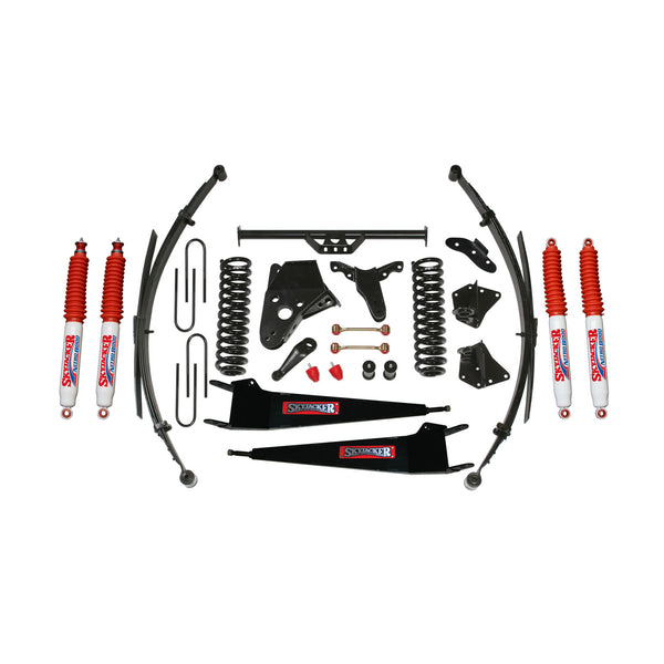 Skyjacker 84-1990 Ford Bronco 2 6 In Suspension Lift Kit With Adx M2.0 Aluminum Monotube Shocks - 236BHKS-AXM