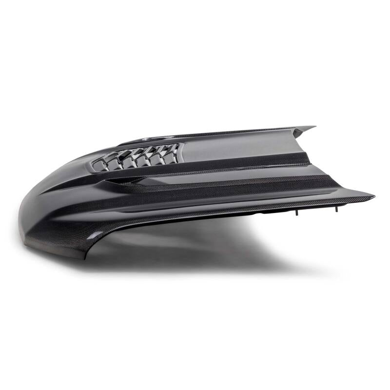 Anderson Composites 20-24 Chevy Silverado Type-T2 Carbon Fiber Hood - AC-HD20CHSV-T2