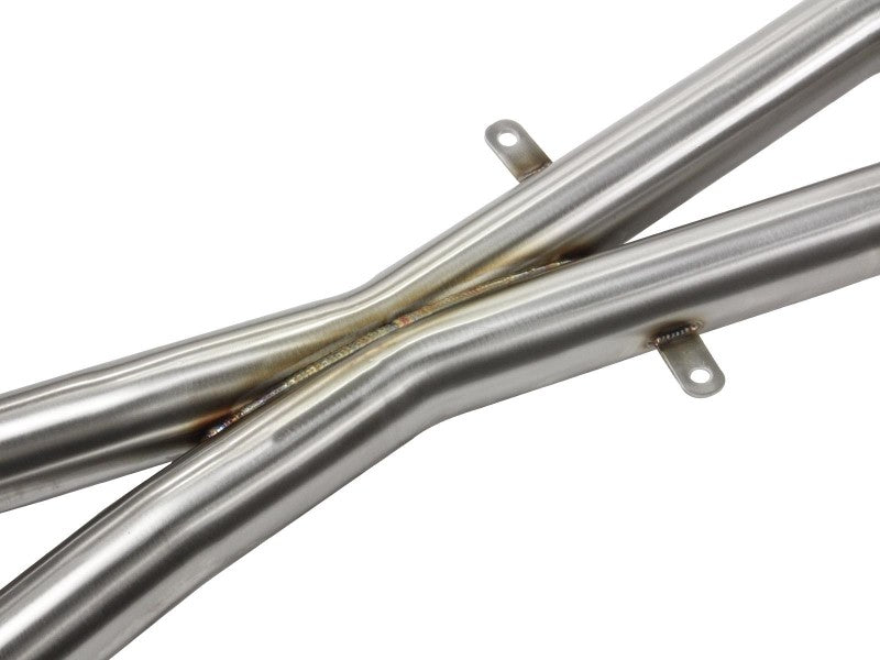 AFE 08-13 BMW(E90/92/93) MACH Force XP 304 Stainless Steel V8 4.0L w/ Cat &amp; Resonator - 49-36321-1