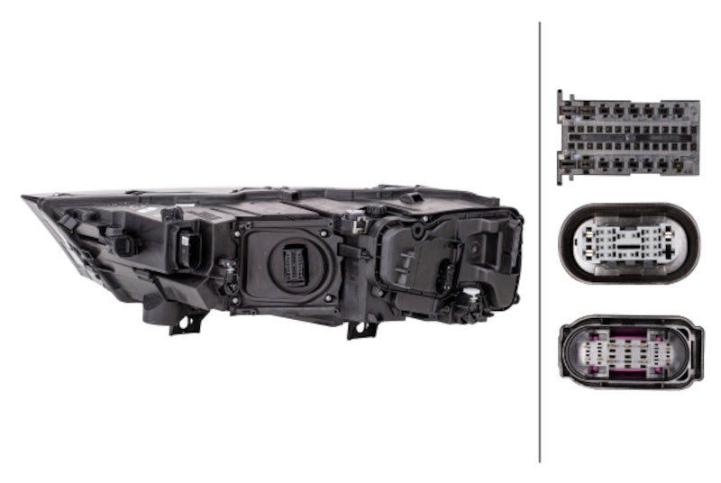Hella 2017-2019 Audi Q7 Headlight Assembly - 354841101