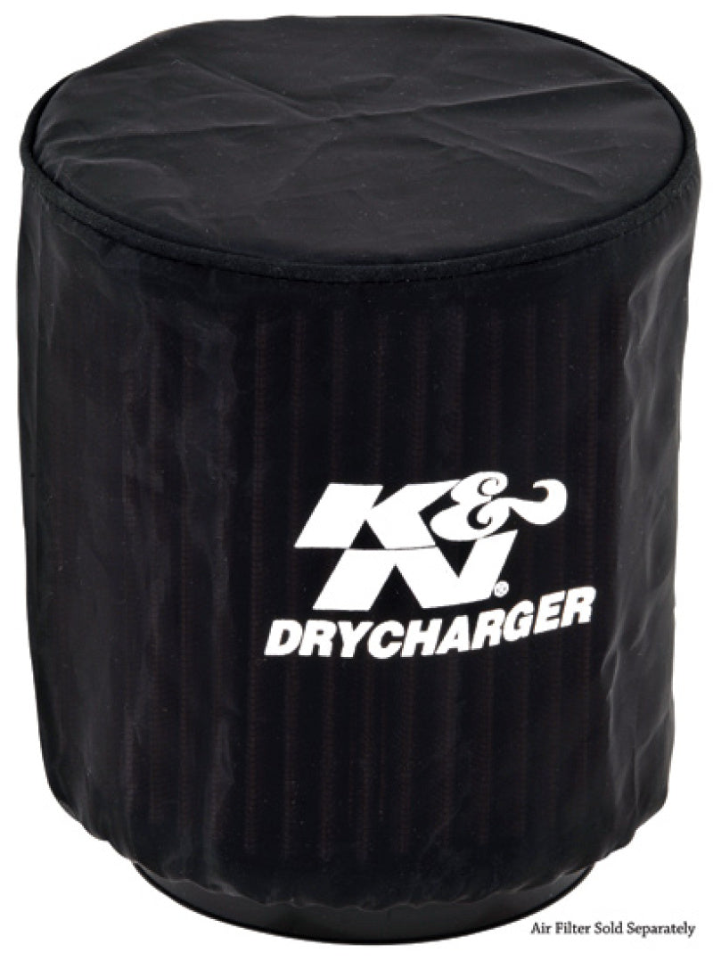 K&amp;N Air Filter Wrap - Round Straight - Black - 08-09 Can-Am DS450 450 / 09-12 DS450 EFI / 08 DS450X - CM-4508DK