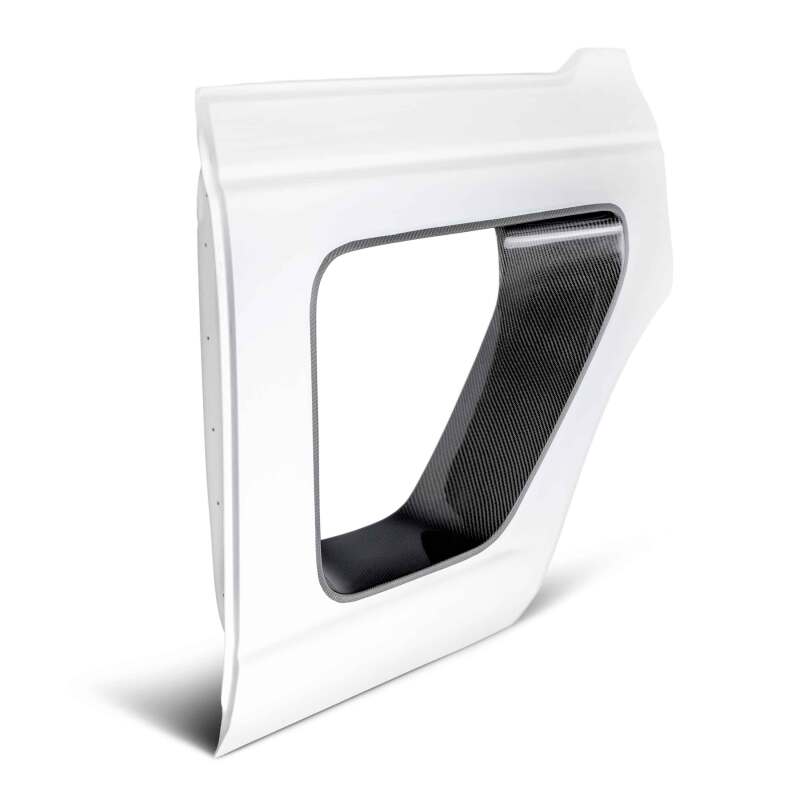 Anderson Composites 21-22 Ford Bronco 4DR Fiberglass Rear Doors (Pair) w/ CF Inserts - Off Road - AC-DD21FDBR4D-HA-R-PC