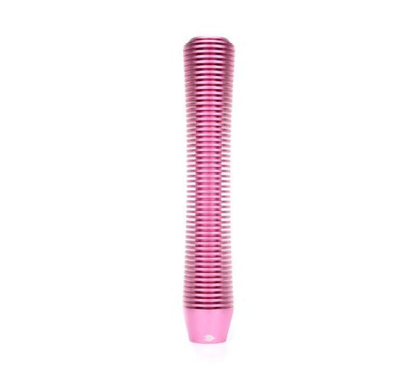 NRG Shift Knob Heat Sink Curved Long Pink - SK-710PK - front view