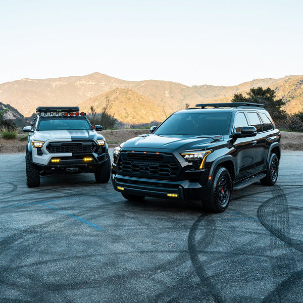 AlphaRex 22-25 Toyota Tundra/Sequoia Double Tap Dual Color LED Projector Fog Lights - 210018