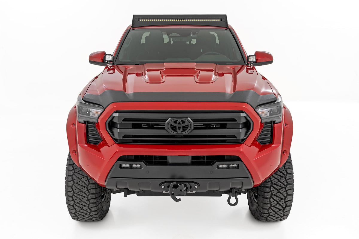Rough Country - Hood Protector - Gloss Black - Toyota Tacoma 2WD/4WD (2024-2026)