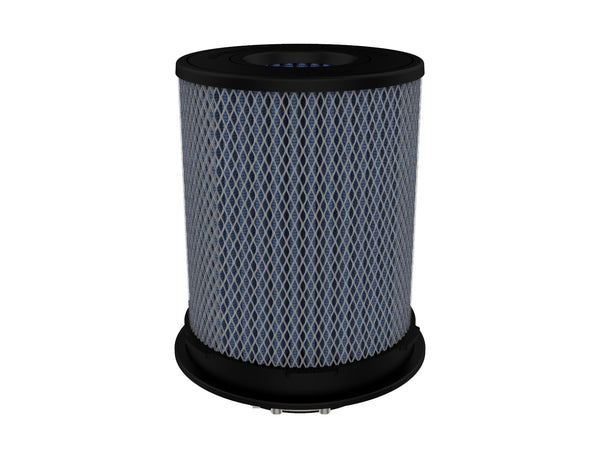 aFe Magnum Flow Pro 5R Air Filter 4in. Flange ID x 6-1/2in. Base x 6-1/2in. Top x 8 in. Height - 24-91153