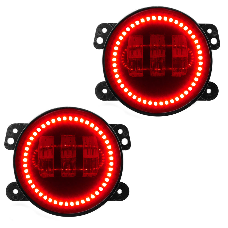 Oracle High Powered LED Fog Lights - Red SEE WARRANTY - 5775-003