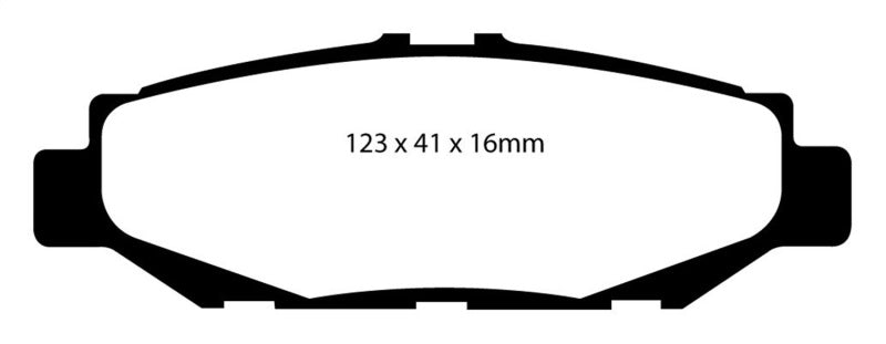 EBC 93-97 Lexus GS300 3.0 Redstuff Rear Brake Pads - DP3848C