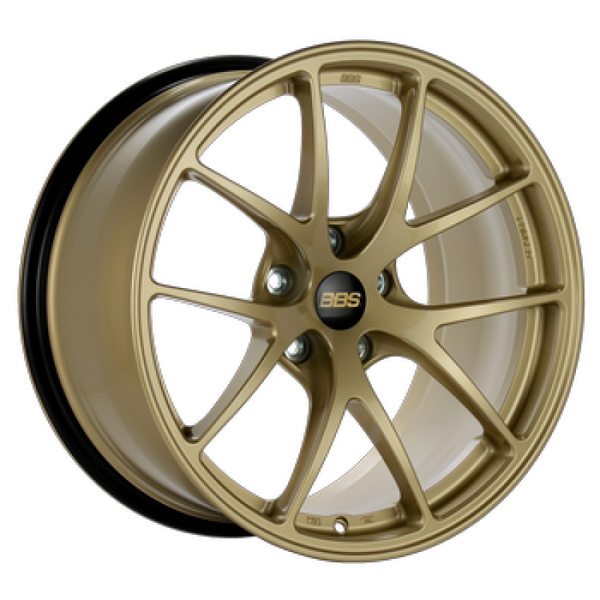 BBS RI-A 19x12 5x130 ET61 CB71.6 Gold Wheel -82mm PFS/Clip Required - RIA058GL by BBS