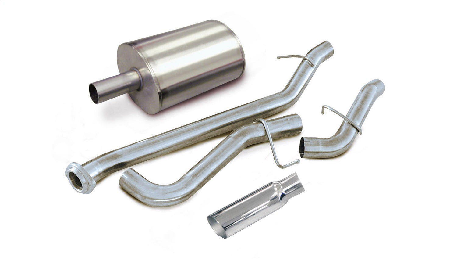 Corsa 1999-2007 Chevrolet Silverado Reg. Cab/Long Bed 1500 4.8L V8 Polished Sport Cat-Back Exhaust - 24263