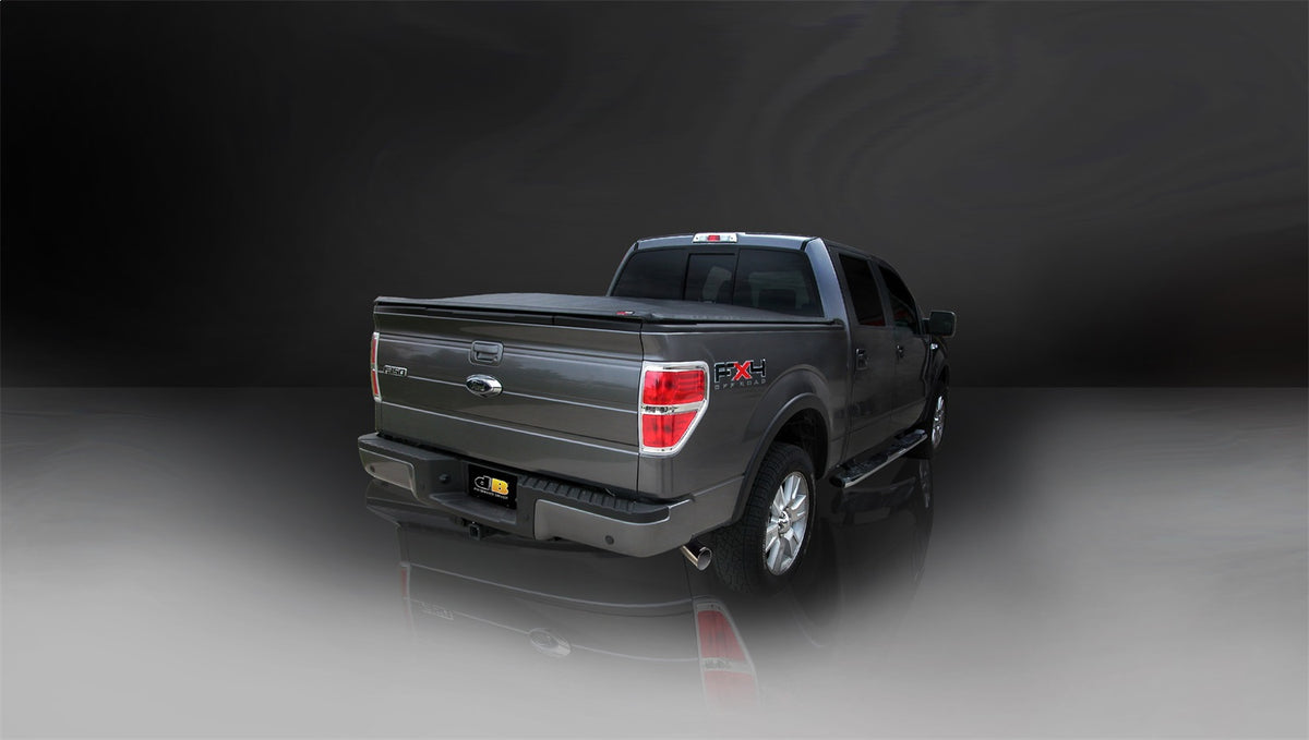 Corsa 2005-2008 -08 Ford F-150 SuperCrew/5.5ft Bed 4.6L V8 Polished Sport Cat-Back Exhaust - 24300