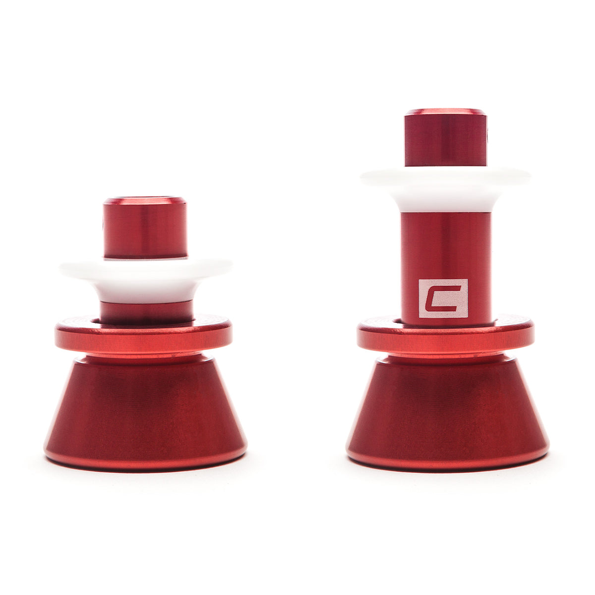 Cobb Subaru STI Reverse Lockout Pull - White/Race Red - 244310-W-RD