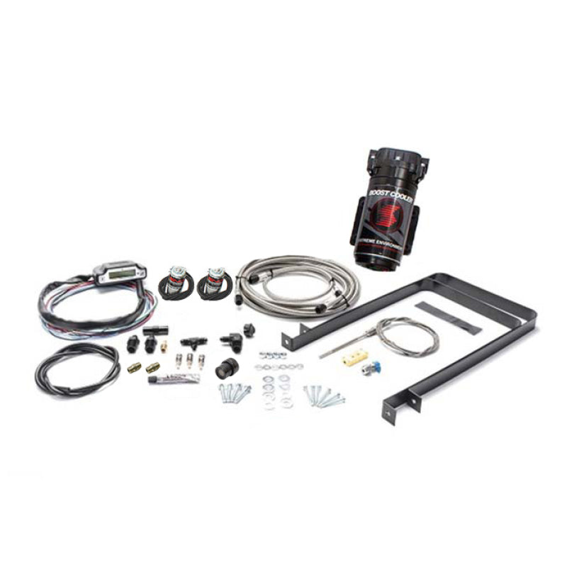 Snow Performance 07-17 Dodge 6.7L Stg 3 Boost Cooler Water Inj. Kit (SS Braided Line/4AN) w/o Tank - SNO-510-BRD-T by Snow Pe