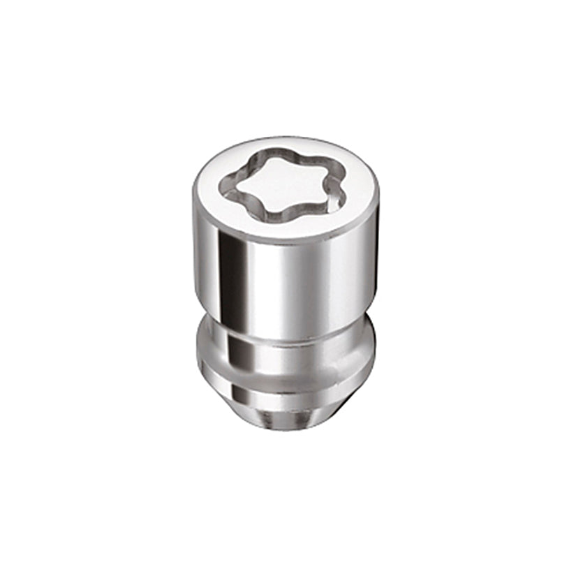 McGard Wheel Lock Nut Set - 5pk. (Cone Seat) M12X1.25 / 3/4 Hex / 1.28in. Length - Chrome - 24552