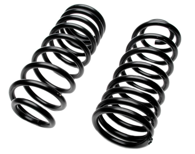 MOOG 82-98 Ford Mustang GT SVO L LX SVT Cobra Rear Coil Springs - CC827 - front view