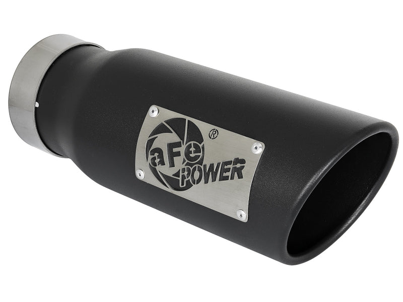aFe Gemini XV 3in 304 SS Cat-Back Exhaust 09-18 GM Trucks V6-4.3/V8-4.8/5.3L w/ Black Tips - 49-34131-B