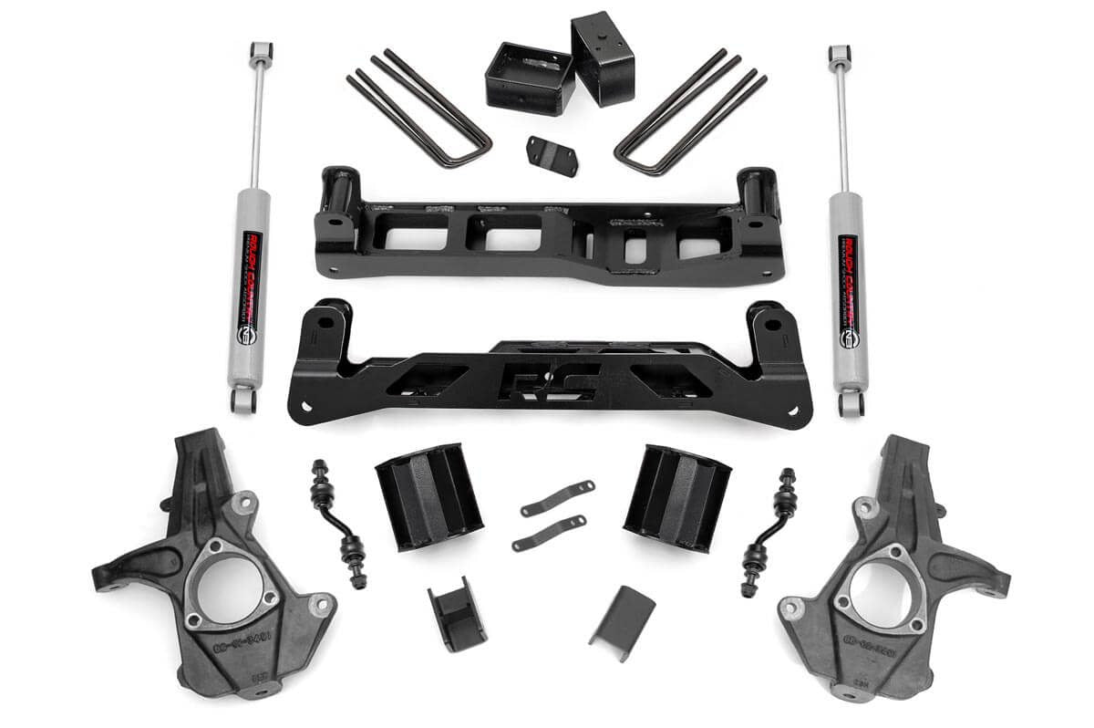 5 Inch Lift Kit | Alum/Stamp Steel | Chevy/GMC 1500 (14-18 &amp; Classic)