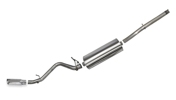 Corsa 14-16 Chevy Silverado Crew Cab/Short Bed 1500 5.3L V8 Sport Cat Back Single Side Exhaust Exit - 24873