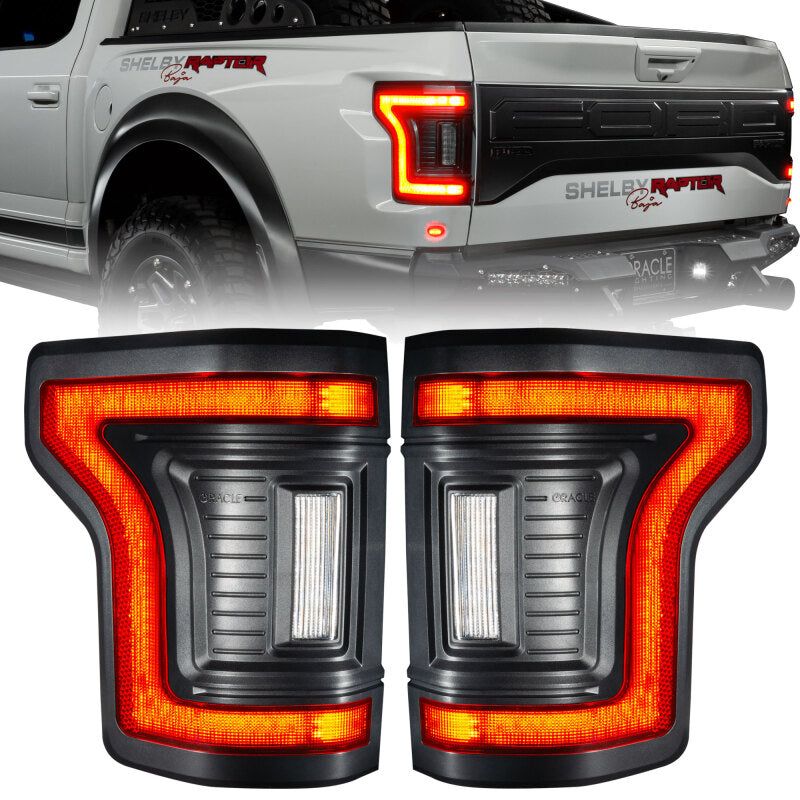 Oracle Lighting 15-20 Ford F-150 Reverse LED Modules Flush Tail Light - Tinted SEE WARRANTY - 5913-504-T