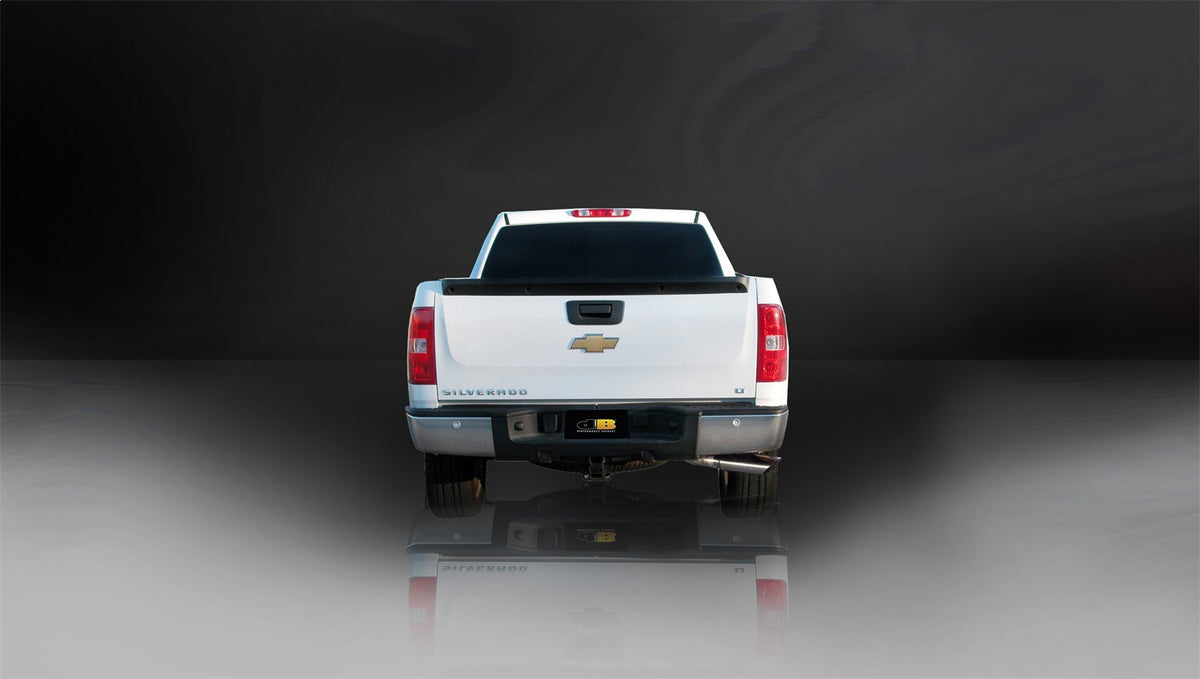 Corsa 2009-2013 Chevrolet Silverado Reg. Cab/Std. Bed 1500 4.8L V8 Polished Sport Cat-Back Exhaust - 24920