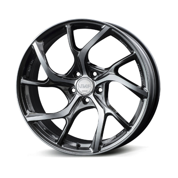Versus VMF C-01 19x8.5 +45 5x108 Diamond Cut / Shining Black Metal - WTVC245RHX by Versus