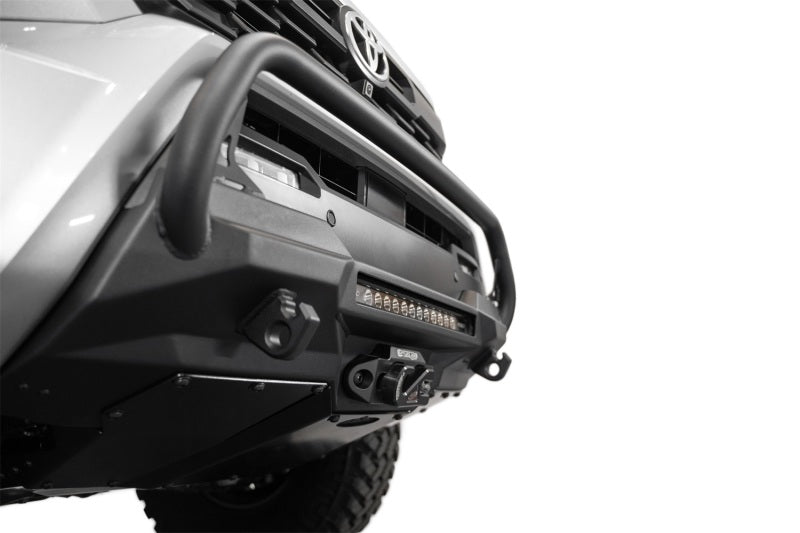 ADD 2024+ Toyota Tacoma Stealth Center Mount Winch Front Bumper w/ Top Hoop - F6703512601NA