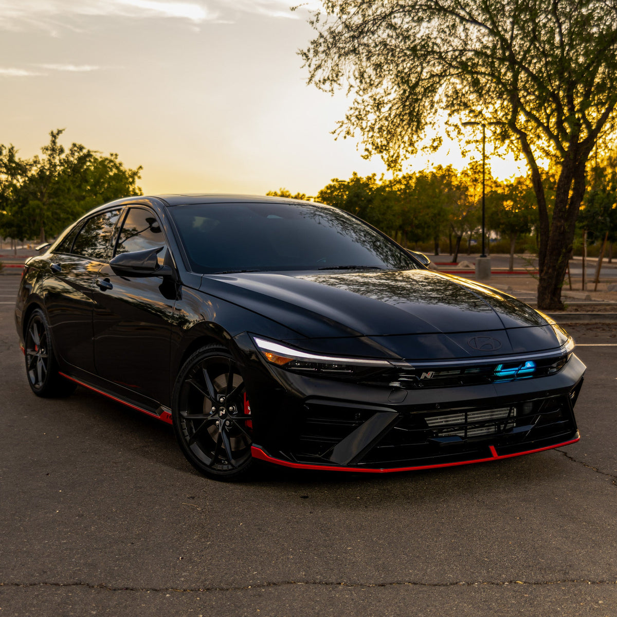 Velossa Tech - 2022+ Hyundai Elantra N BIG MOUTH &quot;LIT KIT&quot; Ram Air Intake Snorkel