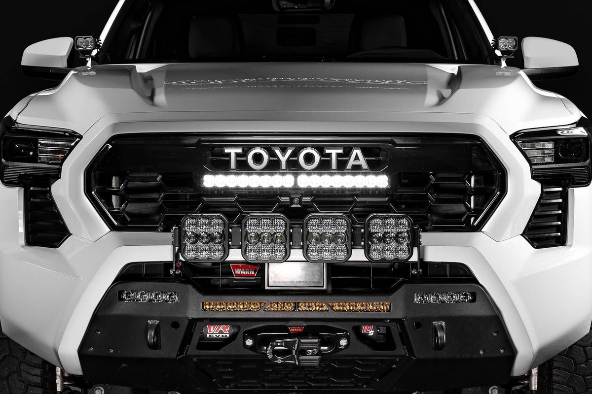 Diode Dynamics 2024-2026 Toyota Tacoma TRD Grille Lightbar SS20 Pro White Combo 6000K - DD8060