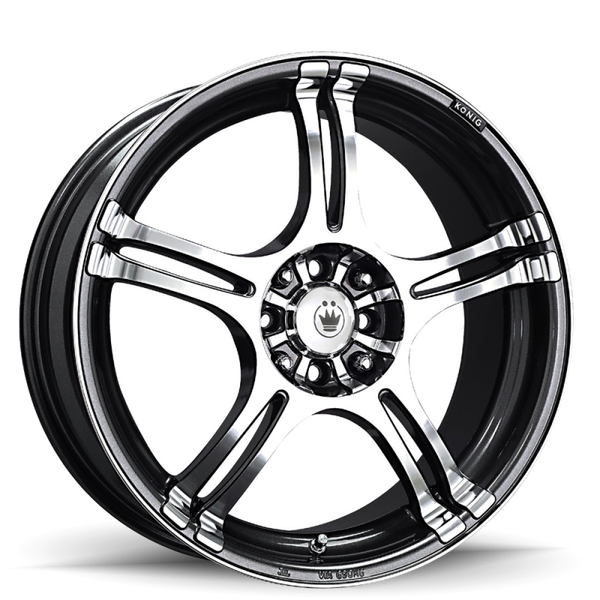 Konig Incident 14x6 8x100/108 ET38 Graphite - 1N64D08386 by Konig