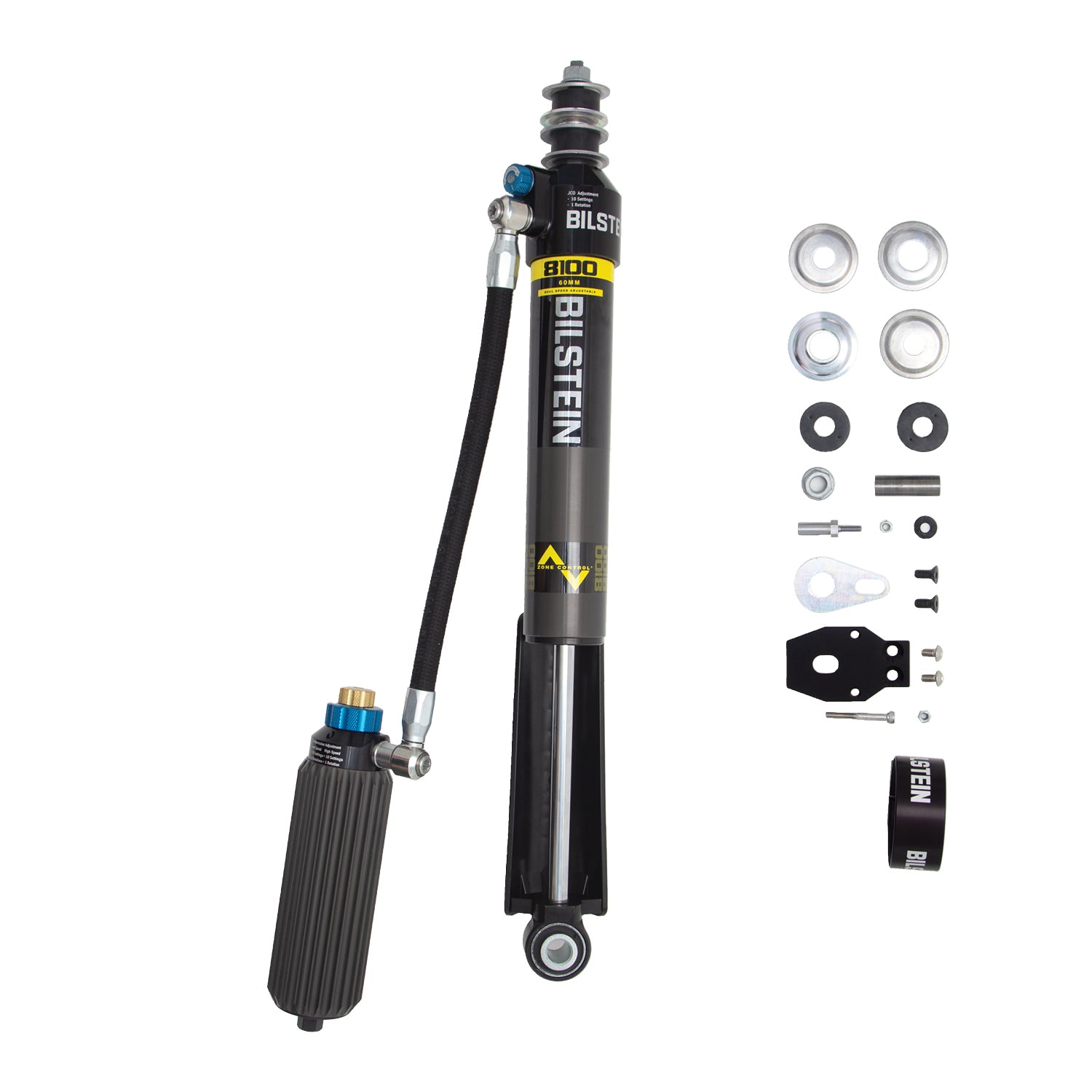 Bilstein 2022+ Toyota Tundra 4WD B8 8100 Black Hawk 3-Way Adj. Shock Absorber - Rear Right - 25-352016