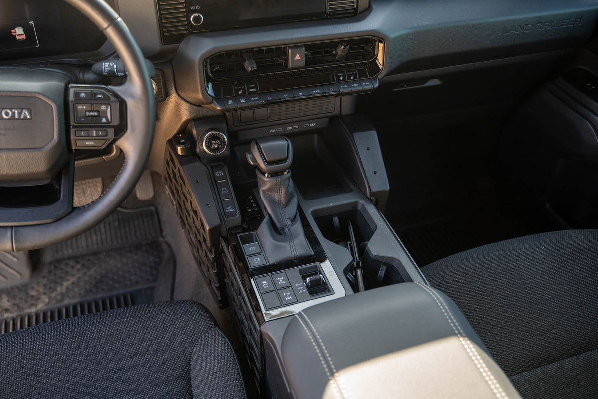DV8 Offroad - 2024+ Toyota Land Cruiser | Center Console Molle Panels - CCT4-01