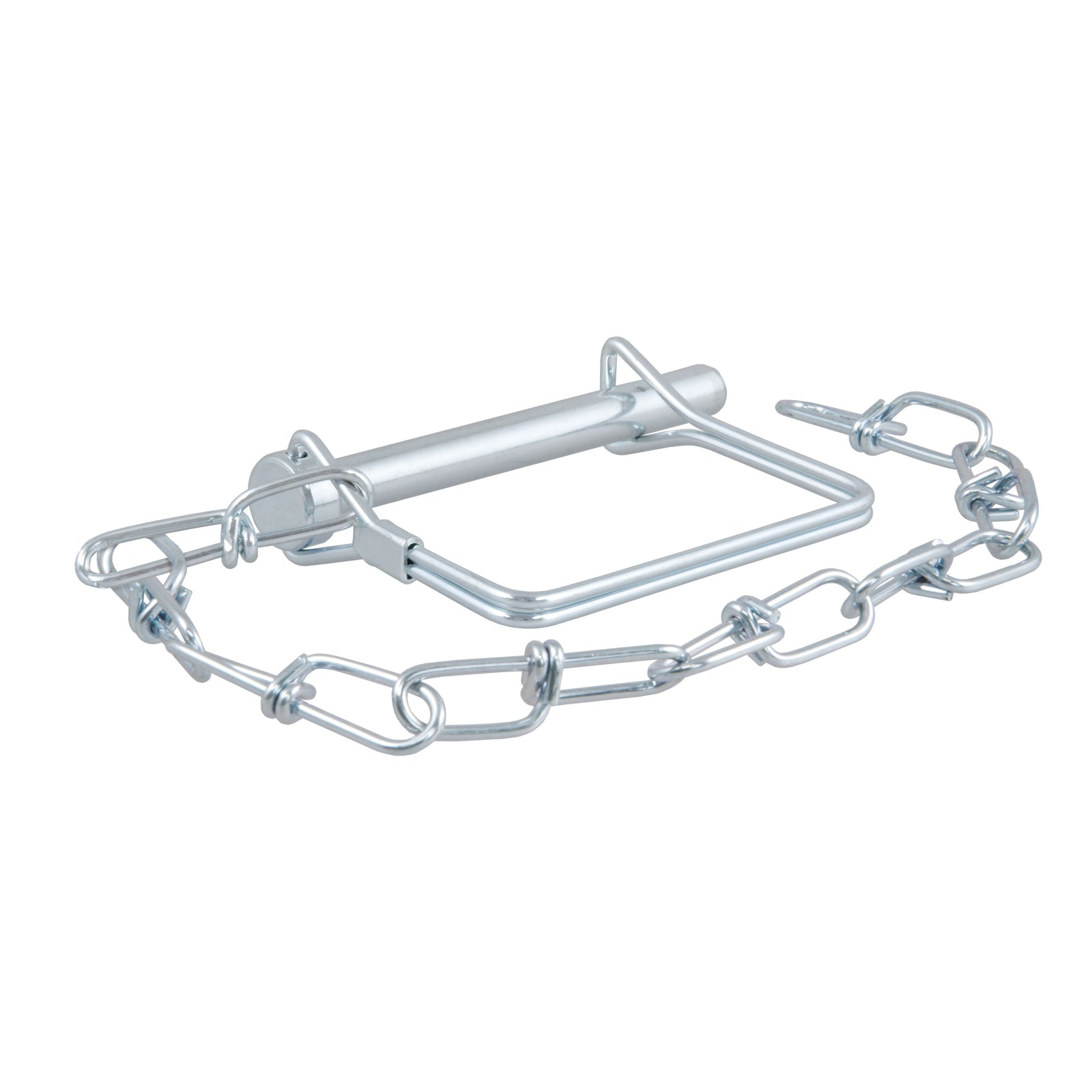 CURT 25034 Trailer Coupler Pin with 12-Inch Chain, 5/16-Inch Diameter x 3-Inch Long