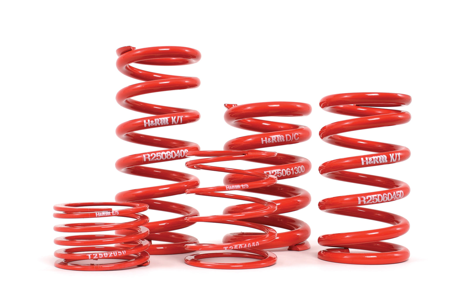 H&R 60mm ID Single Race Spring Length 130mm Spring Rate 25 N/mm or 143 lbs/inch - ZF130-025