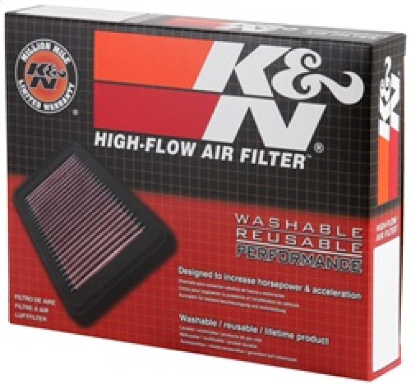 K&N 2017 Nissan Micra 0.9L L3 F/I Replacement Air Filter - 33-3082 by K&N Engineering - installed view