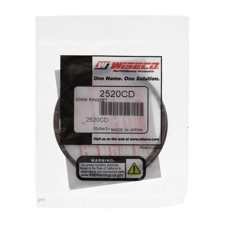 Wiseco 64.00mm Ring Set - 2520CD